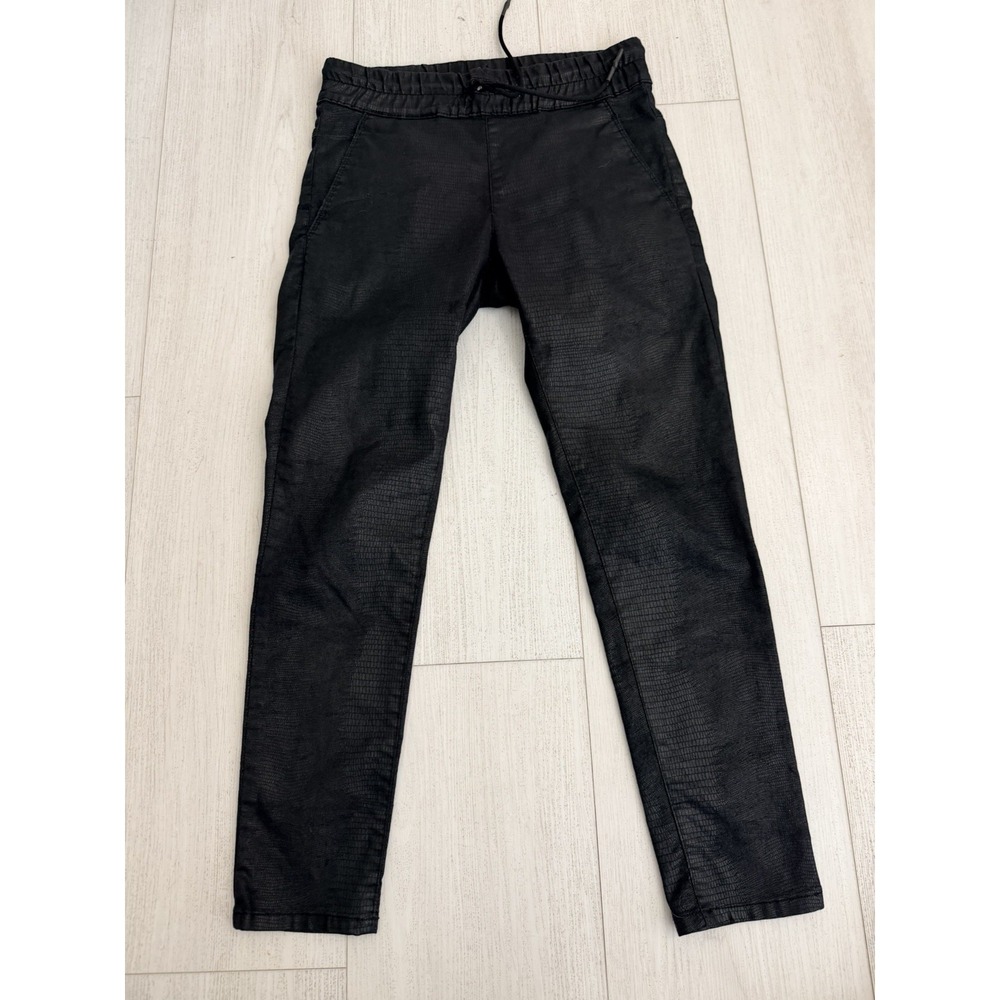 Bevy Flog Pants Sz 27 Black‎ Animal Print